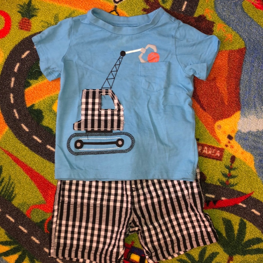 18mo First Impression short set